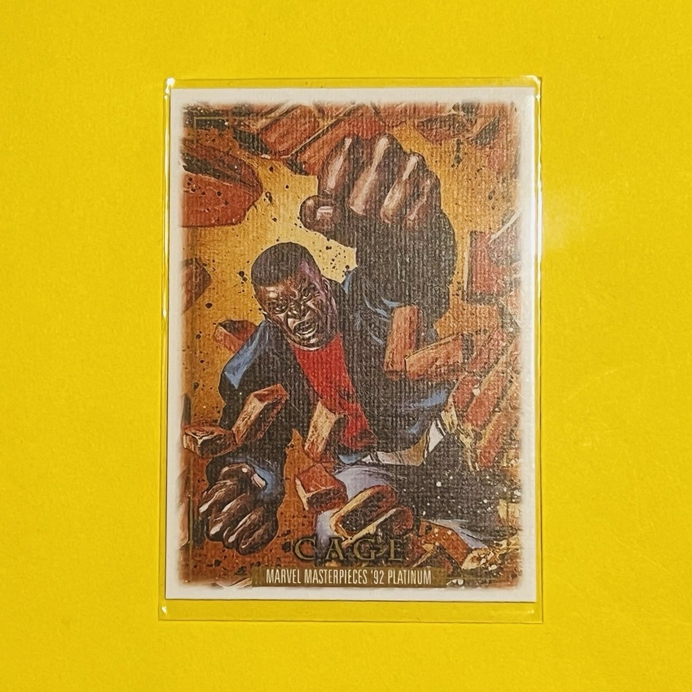 2024‎ Upper Deck Marvel Masterpieces '92 Canvas Luke Cage Cage #17 card